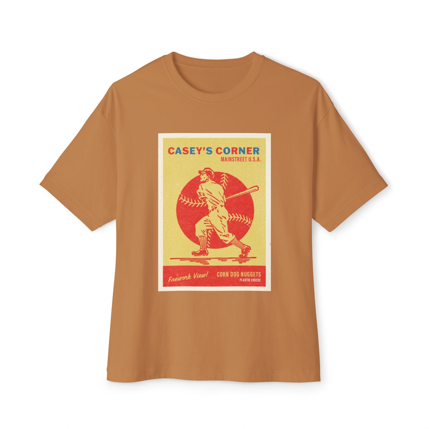 Retro Disney Baseball Tee – Casey’s Corner Card | Subtle Magic Style