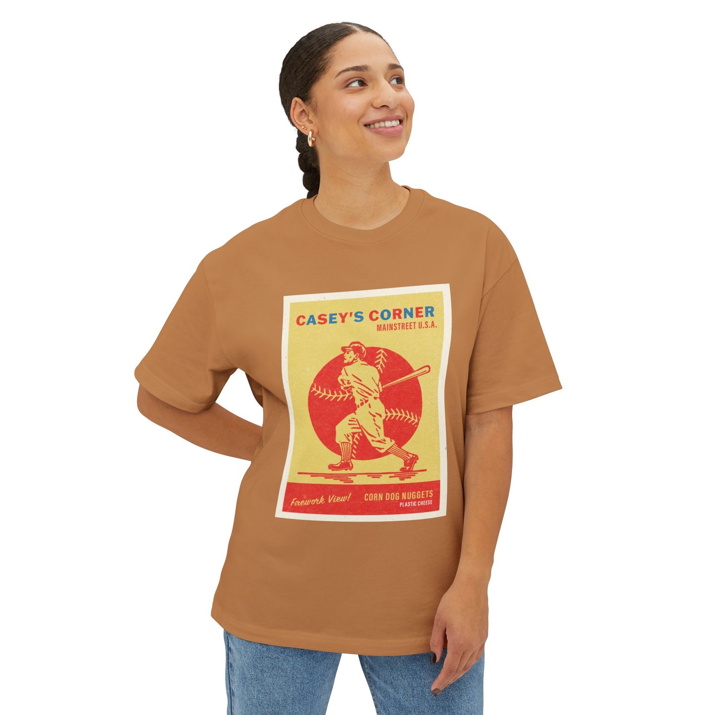 Retro Disney Baseball Tee – Casey’s Corner Card | Subtle Magic Style