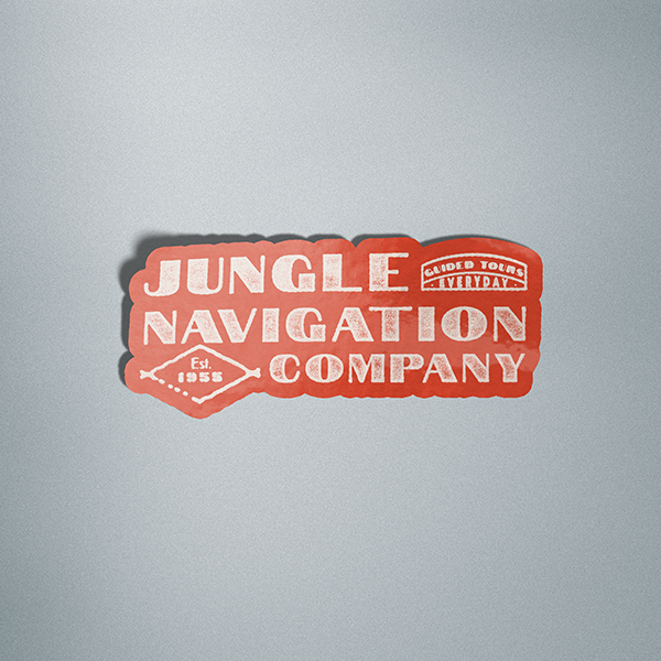 Jungle Navigation Co. Vinyl Sticker