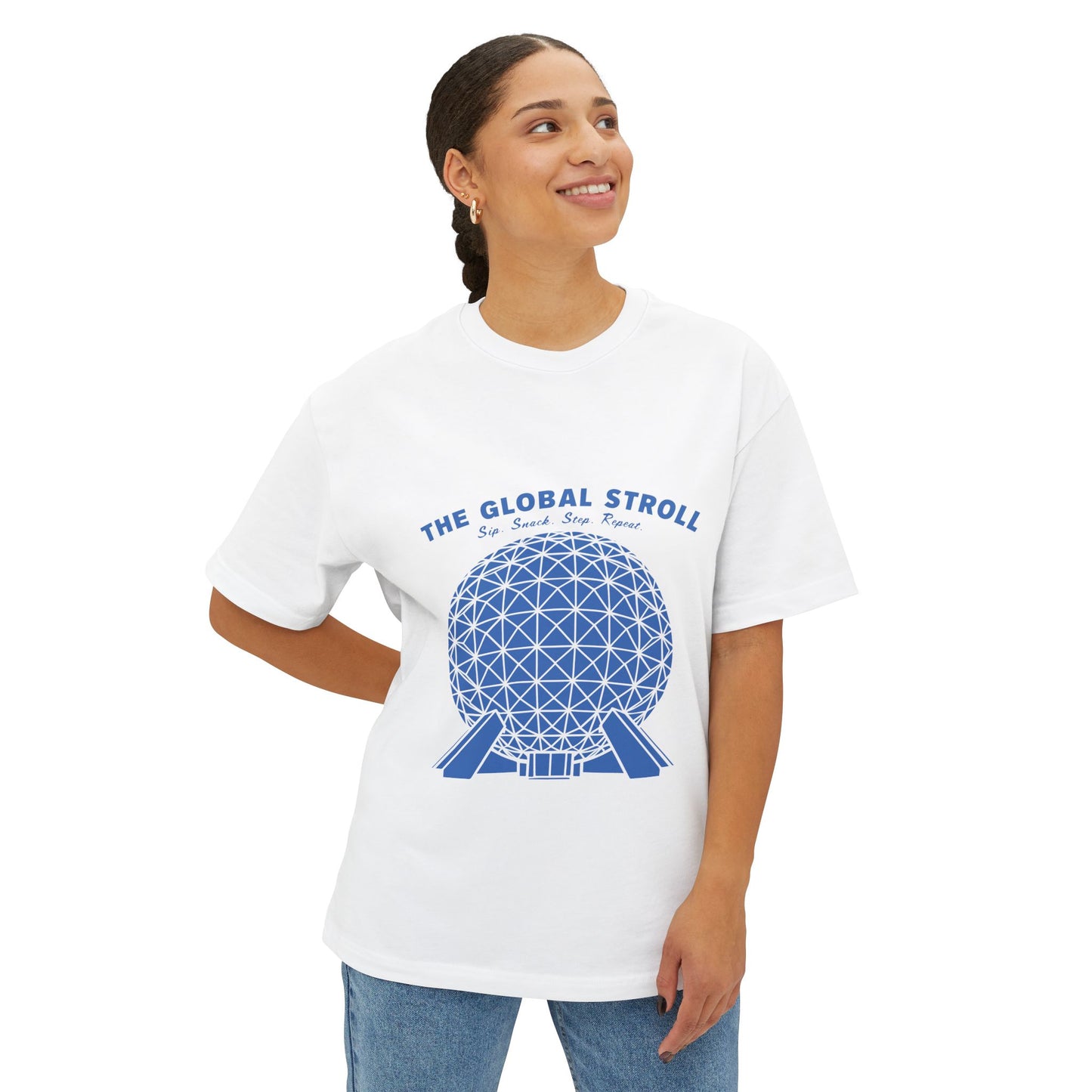 EPCOT "Global Stroll" Tee β Minimalist Disney-Inspired Design