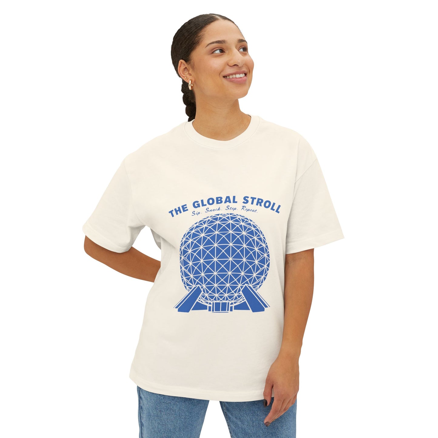 EPCOT "Global Stroll" Tee β Minimalist Disney-Inspired Design