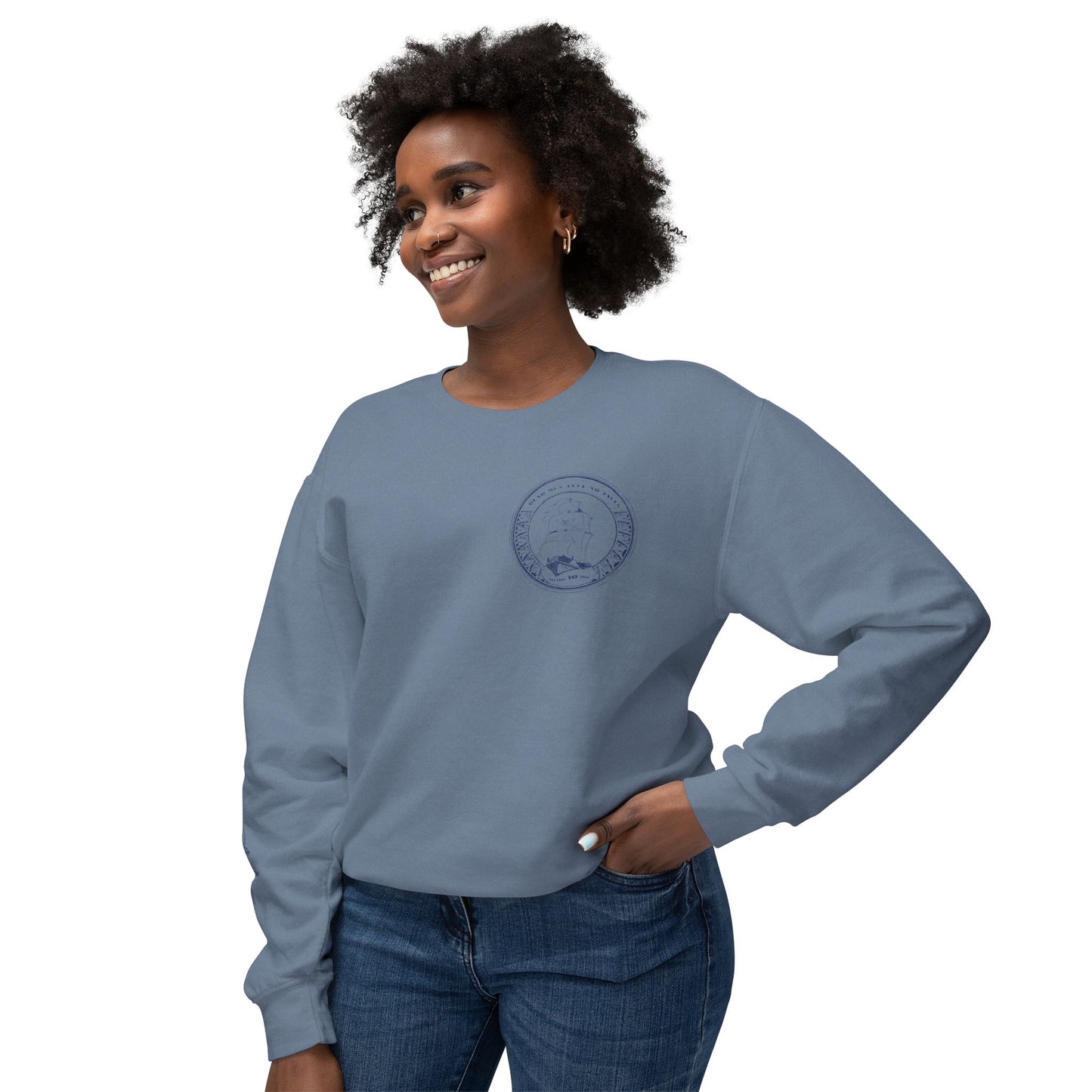 Retro Disney Pirate Crewneck – “Jolly Roger” Subtle Magic Style