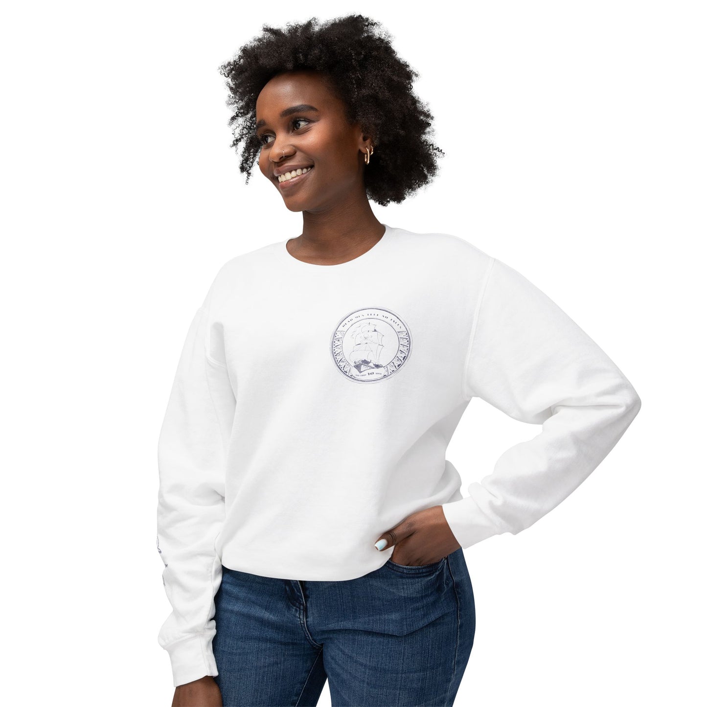 Retro Disney Pirate Crewneck – “Jolly Roger” Subtle Magic Style