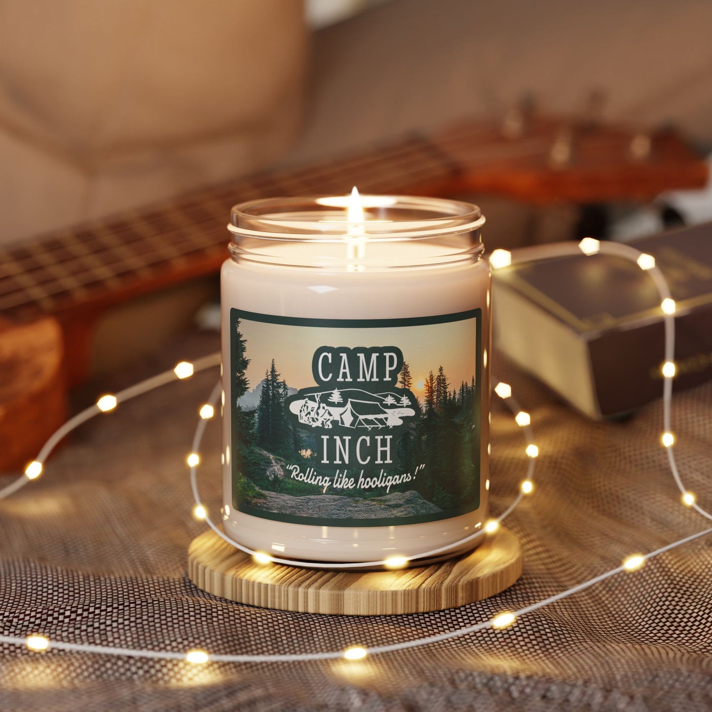 Smells like Camp Inch candle