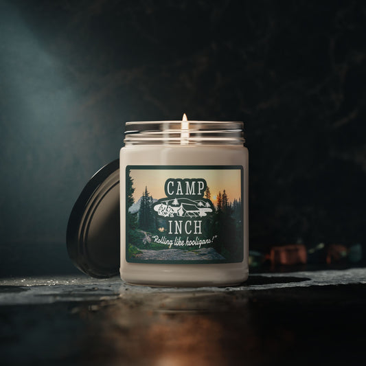Smells like Camp Inch candle